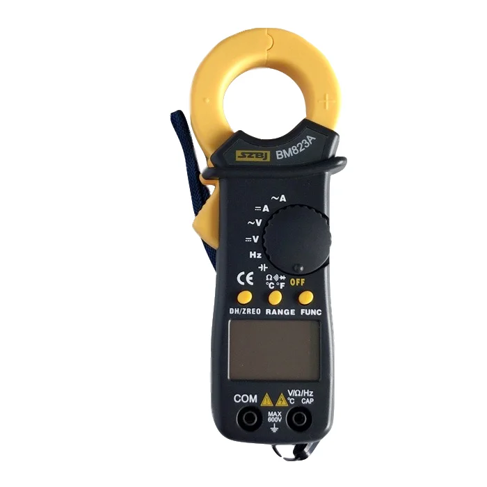 BM823A SZBJ BM821A/BM822A/BM823A Тип кармана клещи переменного тока цифровой зажим тип мультиметр - Цвет: BM823A