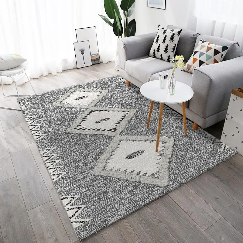 Ковер для гостиной с изображением маленьких двойных звезд Alfombra dormiorio Tapis Chambre Fille Tapete Dywan Pink Dywanik