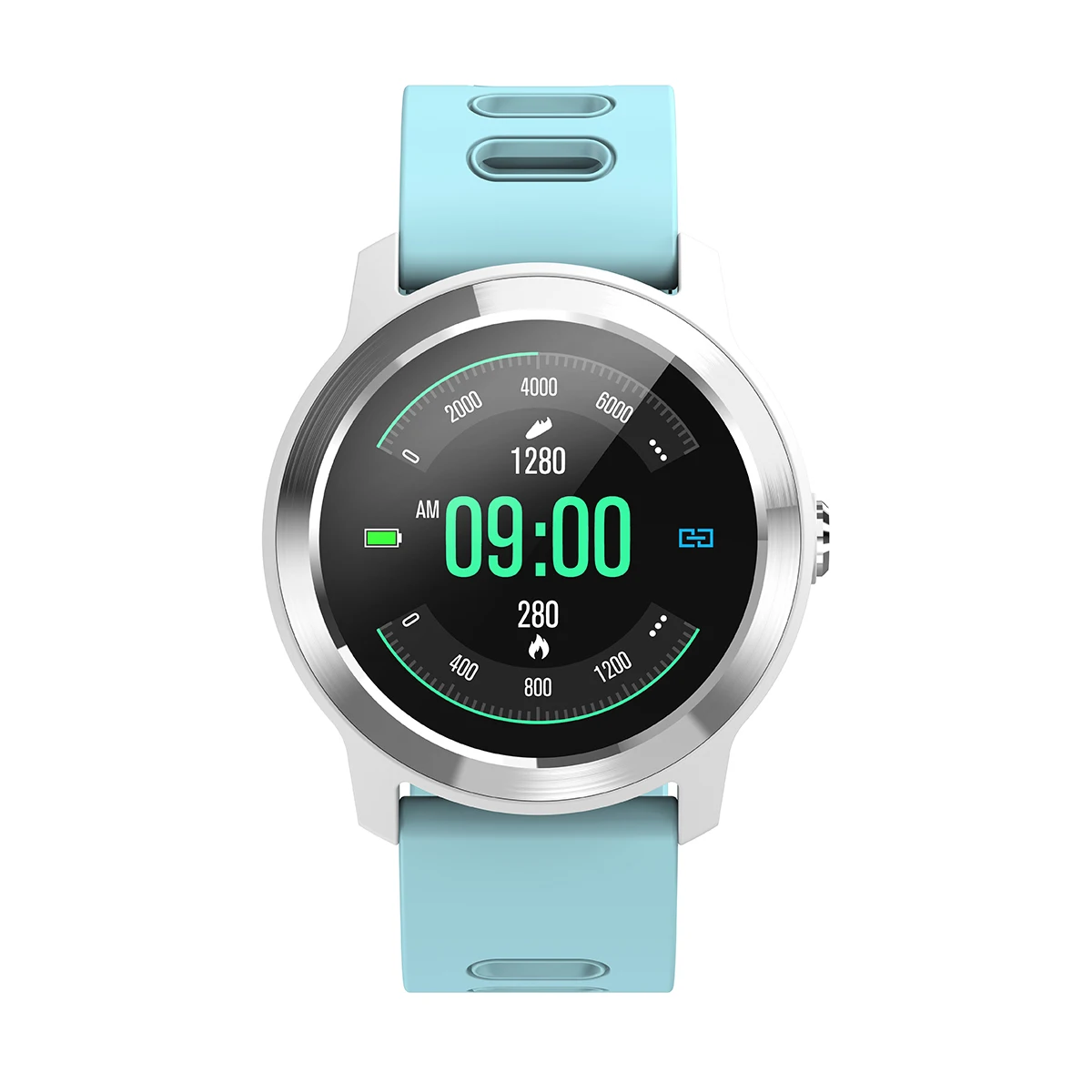 SENBONO S08Plus, умный браслет, Смарт-часы для мужчин, BT4.0, шагомер, спортивный браслет для здоровья, фитнес-тренкер для Android 4,4/iOS9.0 - Цвет: Синий