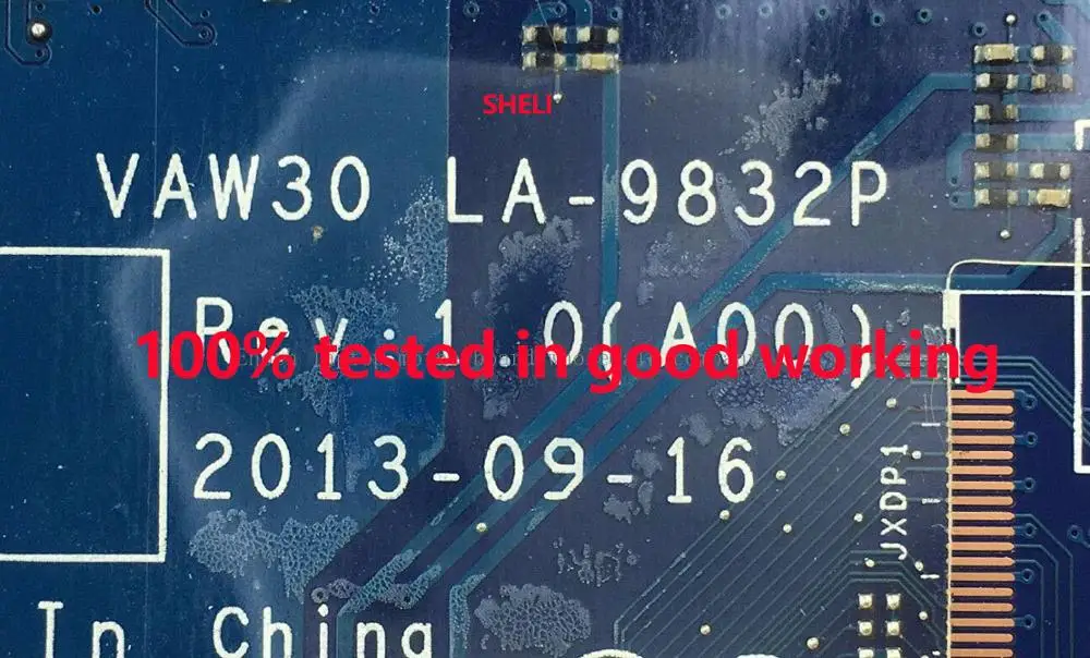 discounted  SHELI For Dell Latitude E5440 Laptop Motherboard i3-4030U CPU VAW30 LA-9832P CN-06DTX4 06DTX4 6DTX4