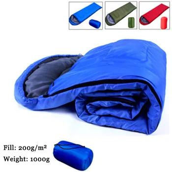 

Portable Lightweight Envelope Sleeping Bag with Compression Sack for Camping Hiking Backpacking Summer lunch break Outdoor
