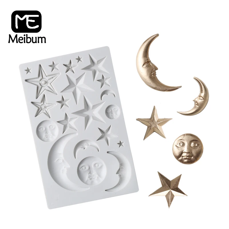 Силиконовая форма для мастики meibodymoon и Star инструменты украшения десертов