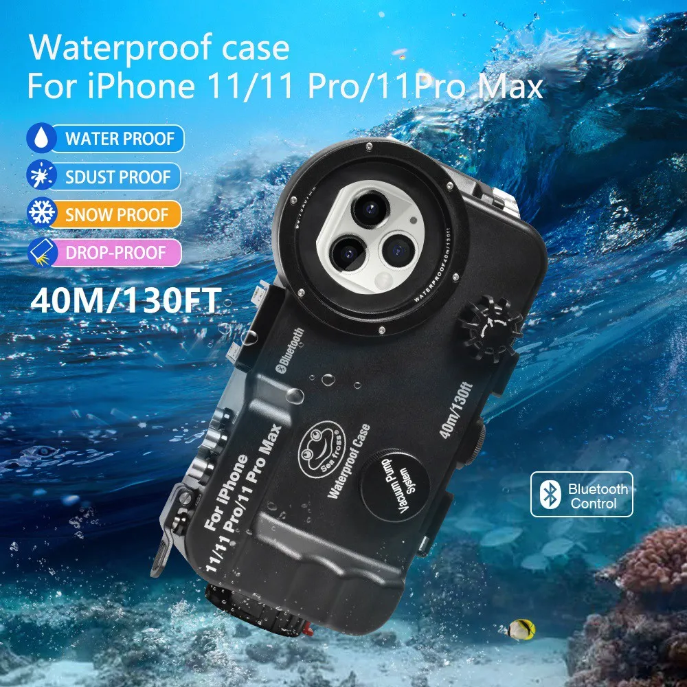 Bluetooth Underwater Case Waterproof Case Diving