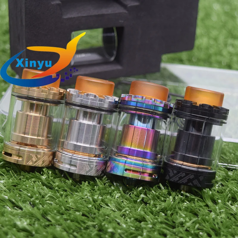 Sub two V2 RTA одножильный и двухкатушечный бак атомайзер 24 мм 3 мл Топ заполняющая