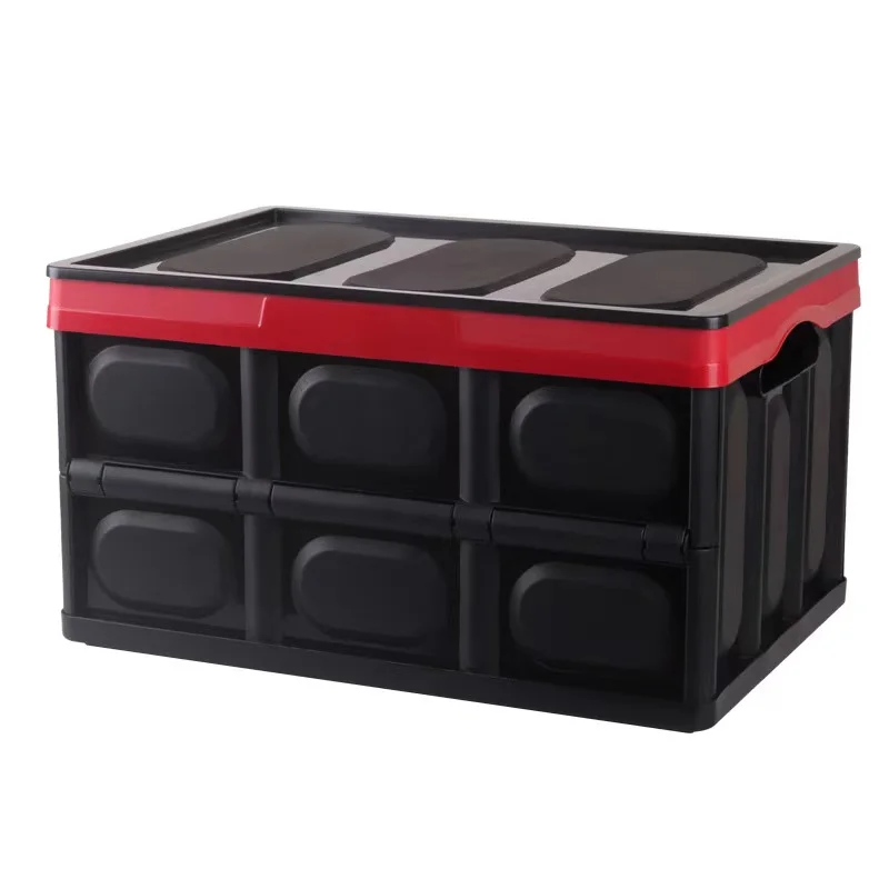 

Новый Автомобильный складной ящик для хранения и внутренняя багажная корзина для хранения удобны и не занимают места