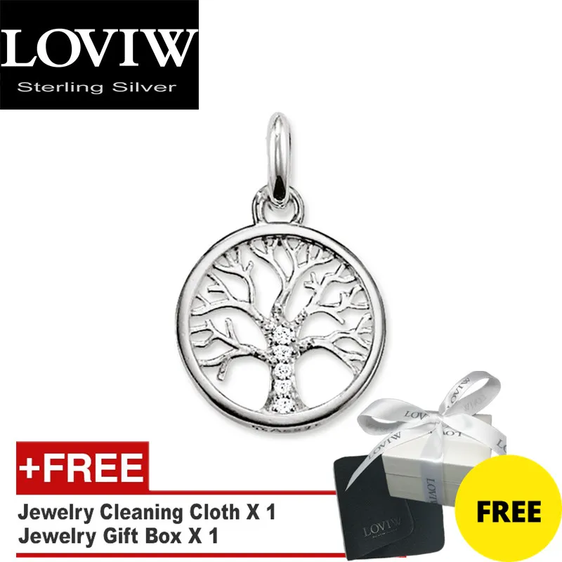 Pendant Tree Winter Brand New Fashion Love Jewelry drop shipping Accessories 925 Sterling Silver Gift For Woman | Украшения и