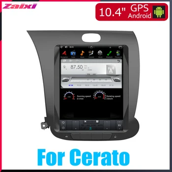 

ZaiXi Android Car Multimedia GPS For Kia Cerato Forte K3 2012~2016 Radio vertical screen tesla screen Radio Video USB DAB+