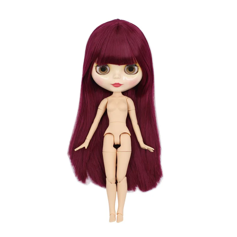 Blyth куклы 1/6 Bjd нормальное/шарнирное тело 30 см, руки AB, 4 пары цветов глаз, специальное предложение, макияж, тренировочные игрушки для детей - Цвет: style 7