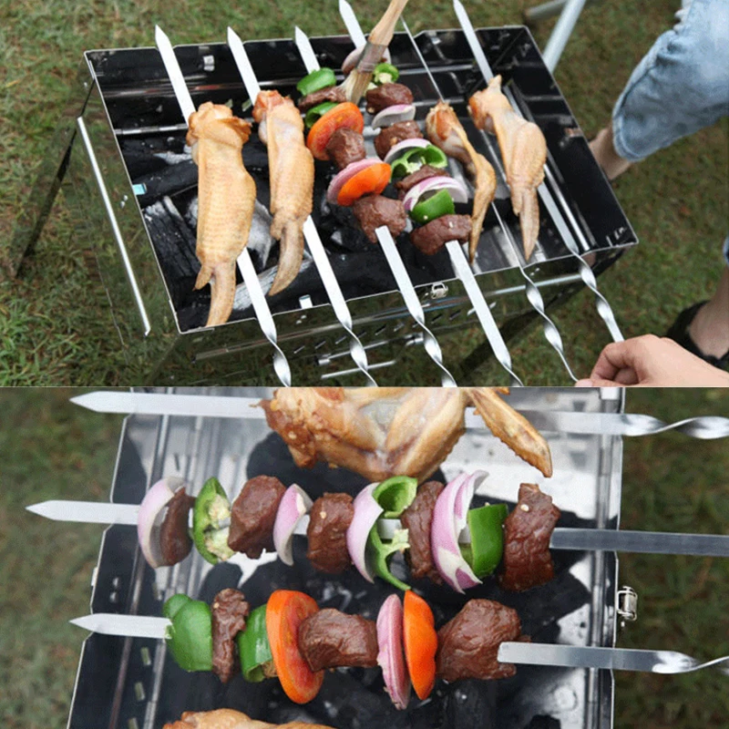 Shish Kebab Wide Kebab Skewers Goutime Kebab Skewers Goutime Kabob