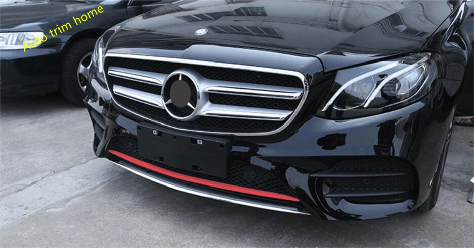 Передняя Нижняя Защитная панель для бампера Накладка Mercedes Benz E Class W213 (Спортивная