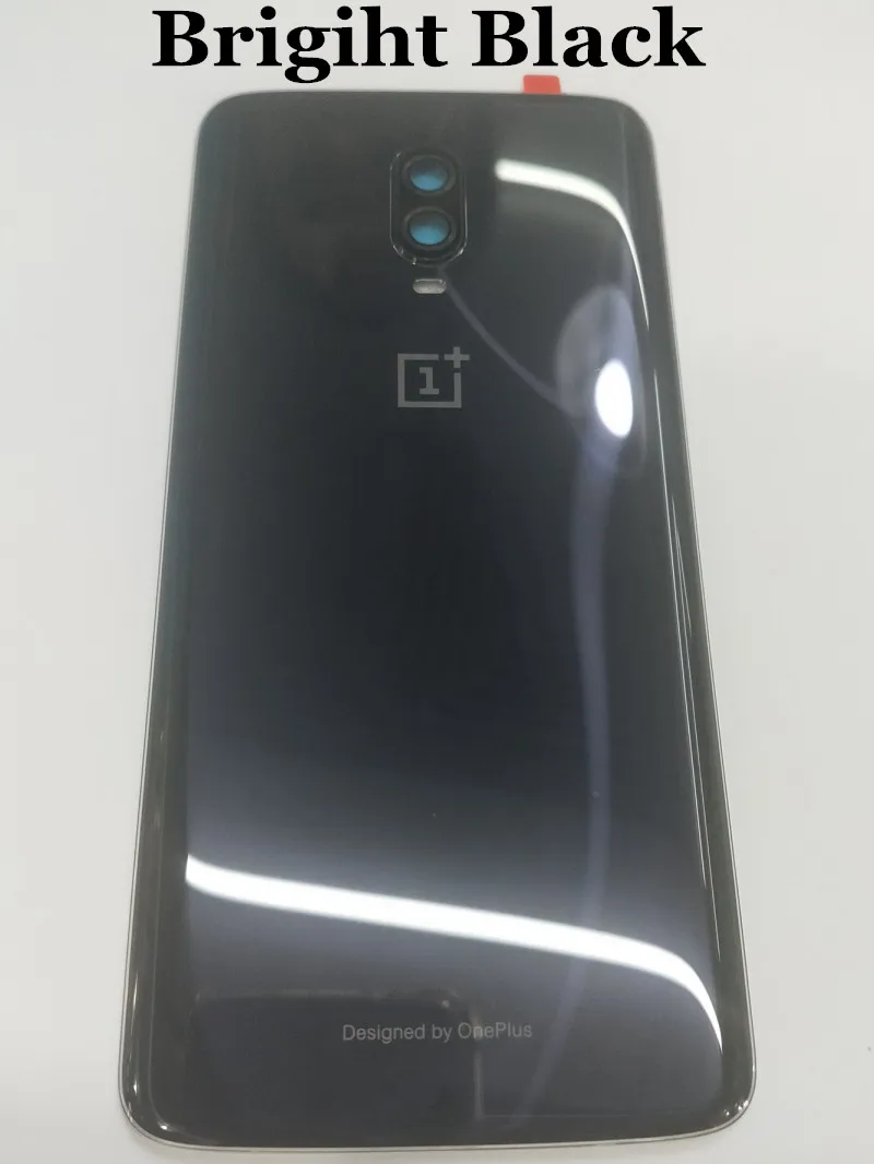 Материал стекло задняя крышка корпуса для one plus oneplus 6T SIX Задняя крышка батареи чехол+ объектив камеры запасные части