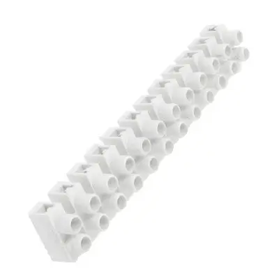 

400V 10A 3mm Wire Connector 12 Positions Screw Terminal Block