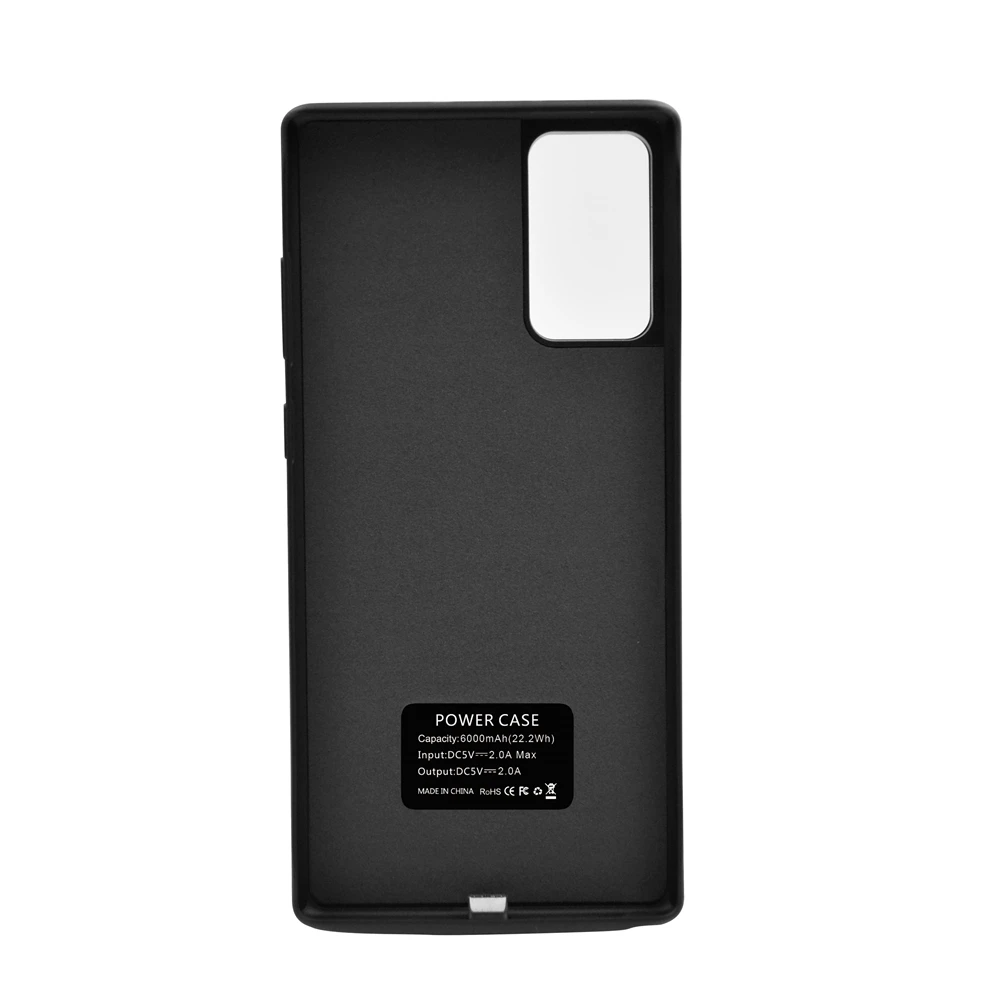 6000 мАч ультра тонкий резервный внешний аккумулятор чехол s для samsung Note 10 чехол для внешнего аккумулятора чехол s для samsung Galaxy Note 10 Plus