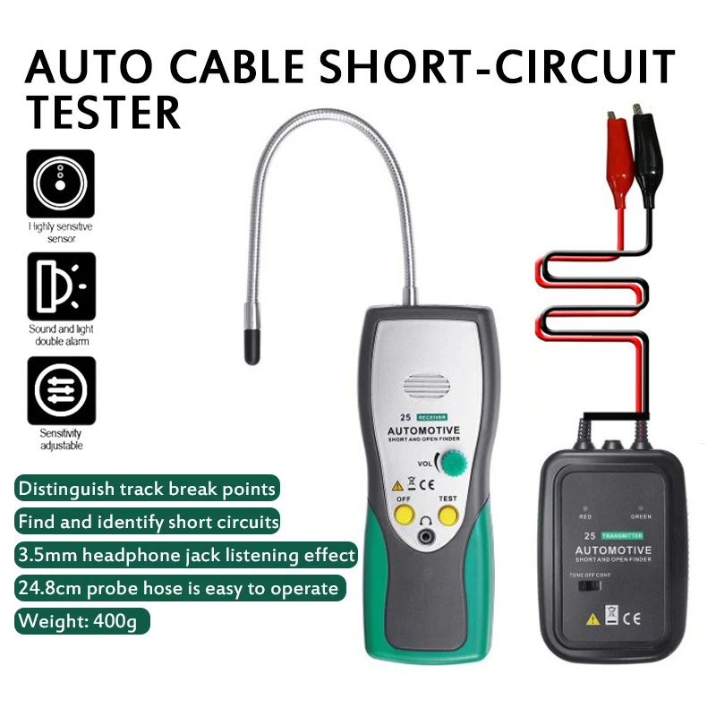 Automotive Short Open Circuit Finder Tester Car Trucks Cable Tracker