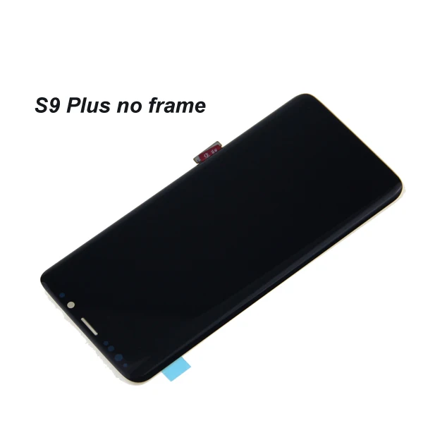 S9 Plus No Frame Протестированный супер Amoled для SAMSUNG Galaxy S9 дисплей S9+ Plus G960 G965 сенсорный экран дигитайзер с рамкой - Цвет: S9 Plus No Frame
