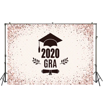 

HUAYI gradation backdrop school party decoration grad graduation Prom background graduation photo booth backdrop W-3792