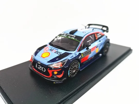 1/43 Hyundai i20 WRC #5 WINNER Swiss Championship Rally Car Collection Die-cast Alloy Simulation Model | Игрушки и хобби