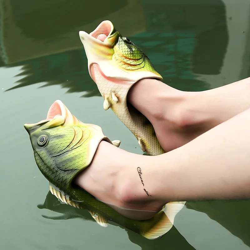 fish slippers