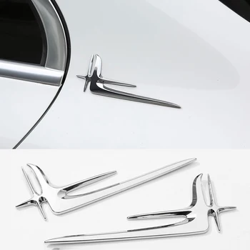 

2Pcs Lengthened Standard Sticker Kit Replacement Accessories Trim Parts