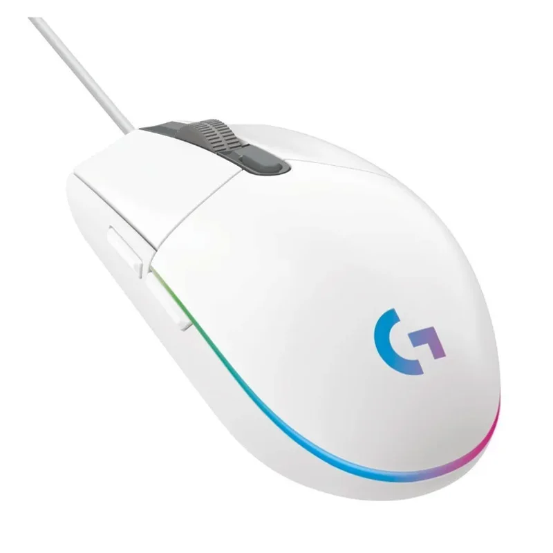 Оригинальная игровая мышь Logitech G102 G203 LIGHTSYNC/PRODIGY оптическая 8000DPI 16 8 м цвет 6 кнопок