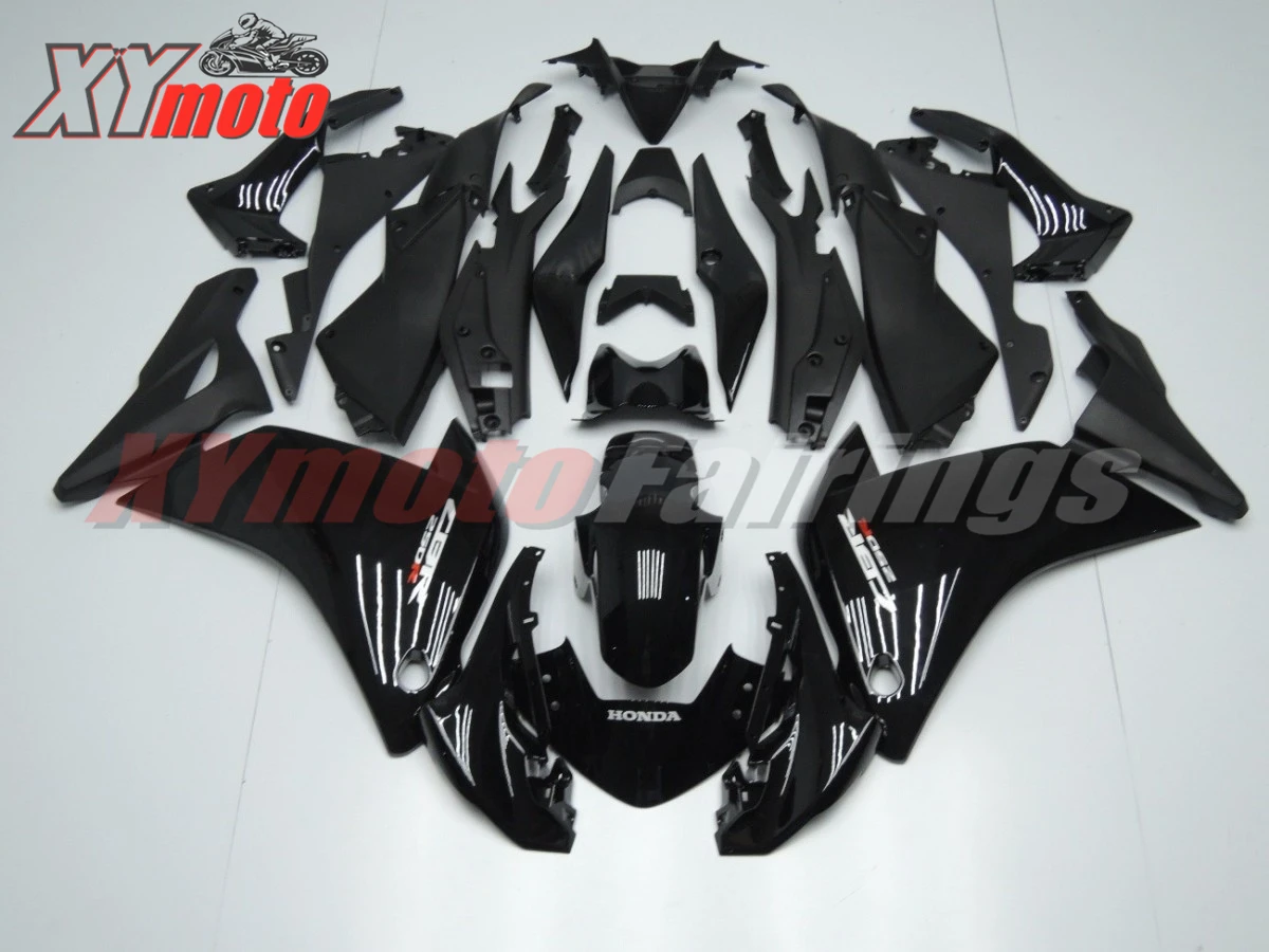 Мотоцикл обтекатели комплект для Honda CBR250R 2011 2012 2013 впрыска ABS пластик обтекатель CBR 250R 11 12 13 глянцевый черный кузов