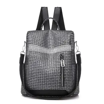 

Women Travel Nylon Backpack Casual Anti-theft Rucksack Laptop Shoulder Bag A69C