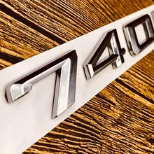 ^^Best Offers Car Accessories Chrome Metal Trunk Refitting Letter Number Emblem Badge Car Sticker for BMW 730Li 740Li 745Li 750Li 760Li ^^Best Offers Car Accessories Chrome Metal Trunk Refitting Letter Number Emblem Badge Car Sticker for BMW 730Li 740Li 745Li 750Li 760Li