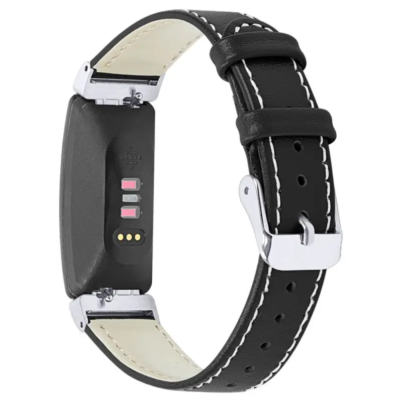 Совместимость для Fitbit вдохновить& для Fitbit Inspire HR ремень кожаный ремешок Регулируемый замена аксессуары, ремни