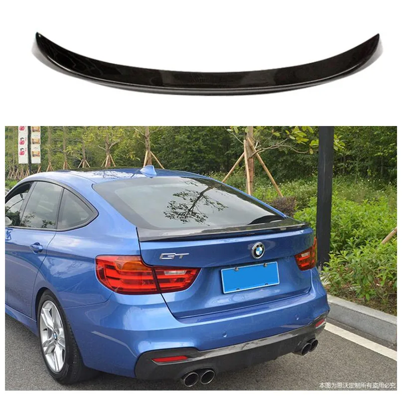 

Carbon Fiber Car Rear Trunk Lip Spoiler Wing Fits For BMW F34 3 Series GT320i GT328i GT335i 2013 2014 2015 2016 2017