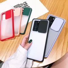 Slide Camera Lens Protection Shockproof Phone Case For Samsung Galaxy S21 Plus S20 FE
