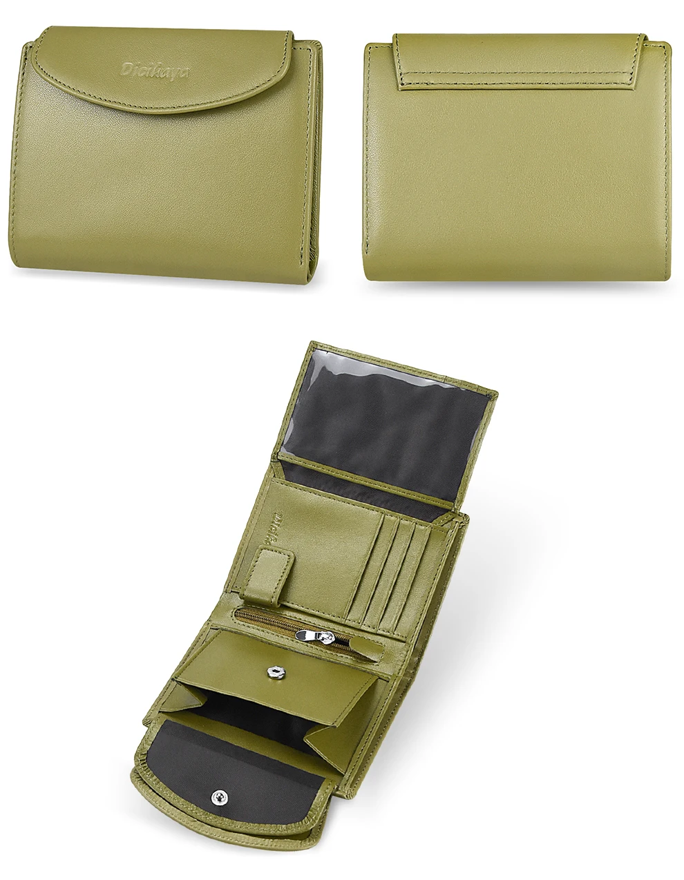 DICIHAYA Genuine Leather Women Wallet Coin Purse For Girls Female Small Portomonee Lady Purse Money Bag Card Holder Mini Clutch DICIHAYA Genuine Leather Women Wallet Coin Purse For Girls Female Small Portomonee Lady Purse Money Bag Card Holder Mini Clutch