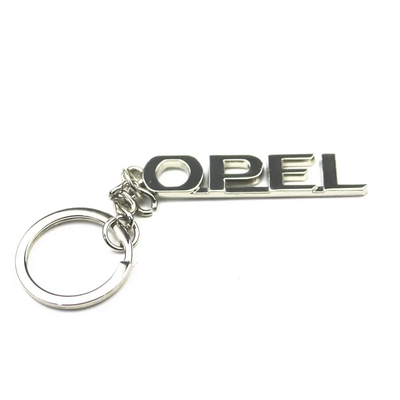 3D металлический автомобильный брелок для Opel 1 шт., модный бренд, новинка, автомобильные принадлежности, эмблема, брелок для Opel, автомобильные аксессуары цепочки для ключей