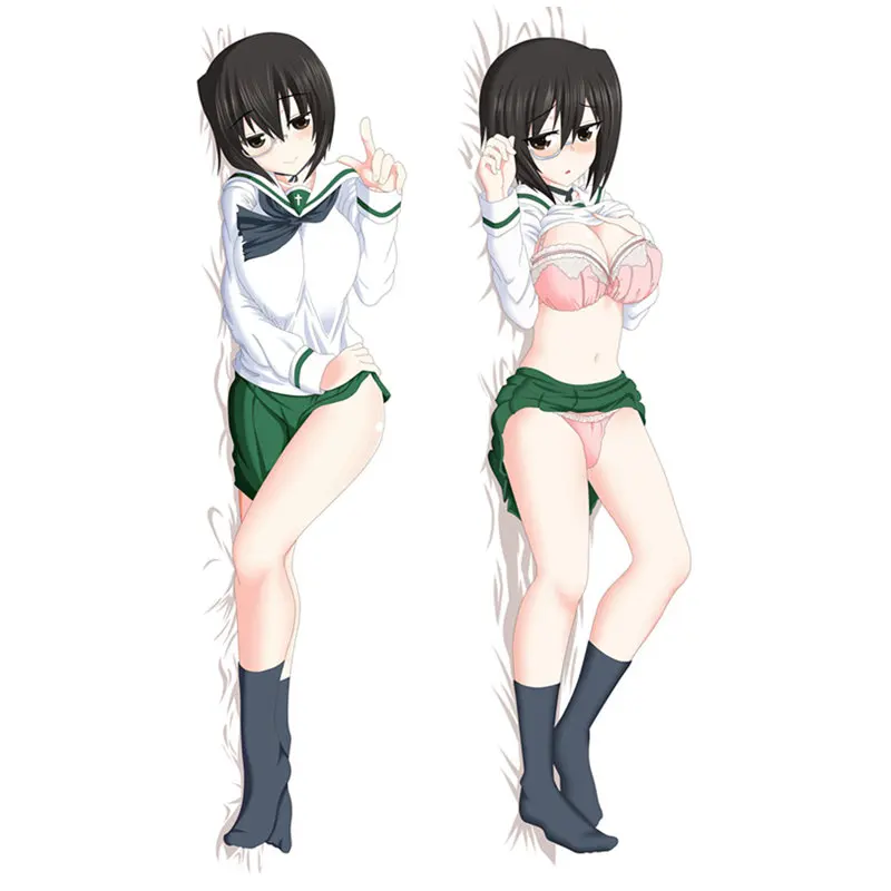 Аниме для девочек и танки, накидка для подушки, Саори takebe Dakimakura Чехол сексуальная девушка 3D двухсторонняя постельные принадлежности обниматься тела Чехол GP01