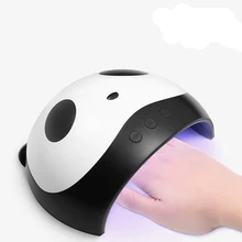 F.Lashes 36 Вт панда УФ лампа гель лак для ногтей отверждение Светодиодная лампа для ногтей маникюрный аппарат с датчиком USB зарядка ногтей сушилка Инструменты для дизайна