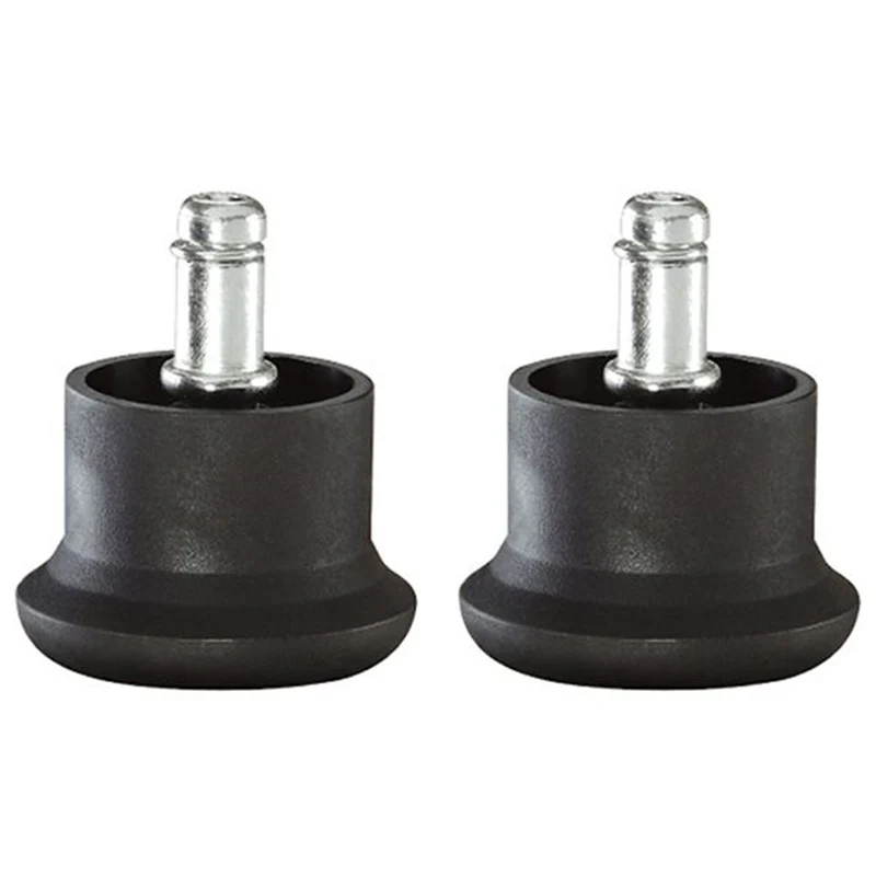 

5 x nylon Black Office Chair Glider/Glide/ Castors No wheel mechanism simply glides across the floor for all surfaces Casters