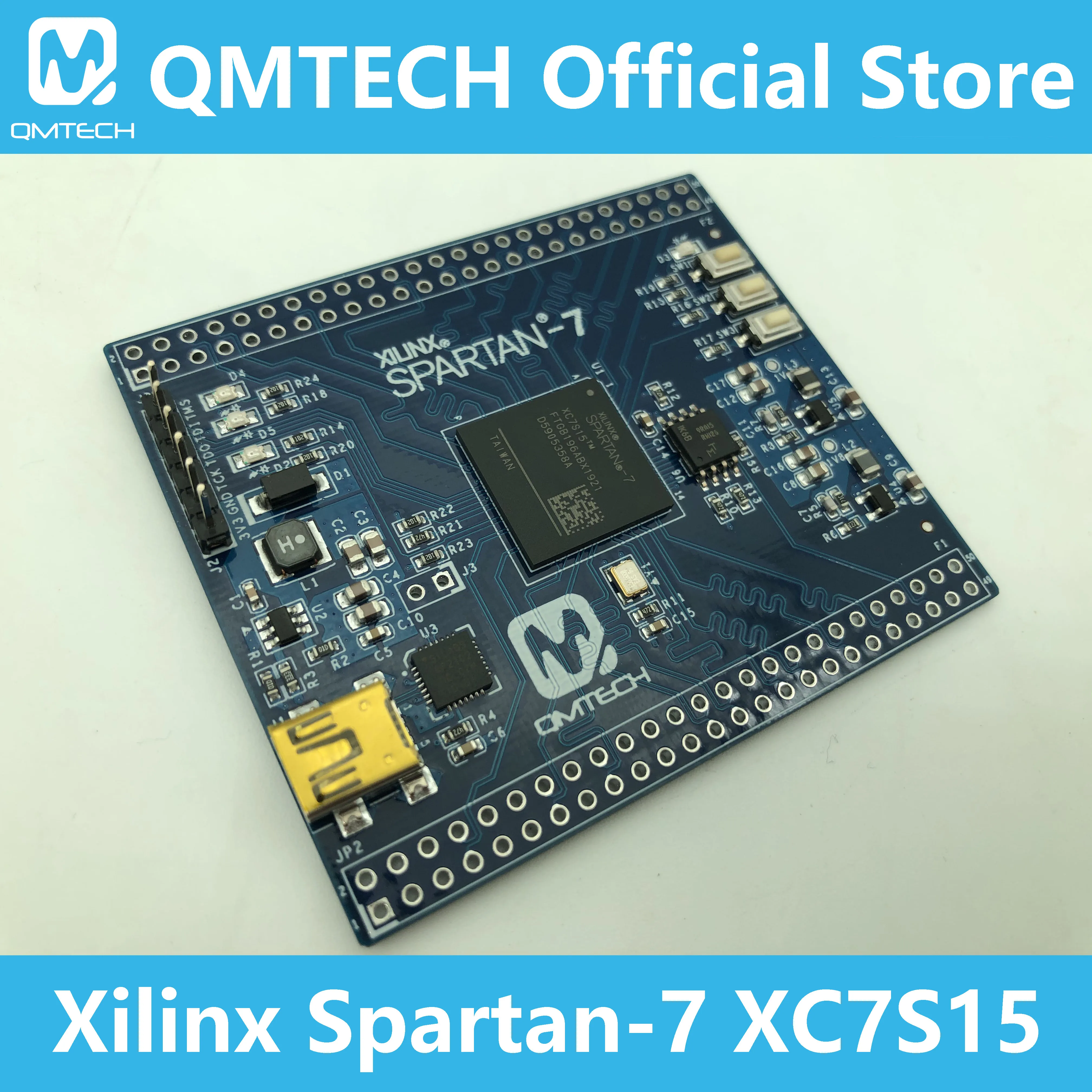 QMTECH Xilinx FPGA Spartan7 Spartan-7 Core Board XC7S15 макетная плата | Компьютеры и офис