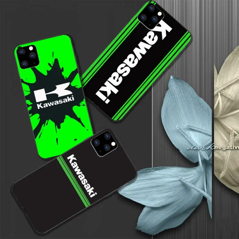 

Japanese Brand Kawasaki Ninja Moto Silicone Phone Cover Case For Iphone Se 2020 6 6s 7 8 Plus X Xs Max Xr 11 12 Pro Max Funda