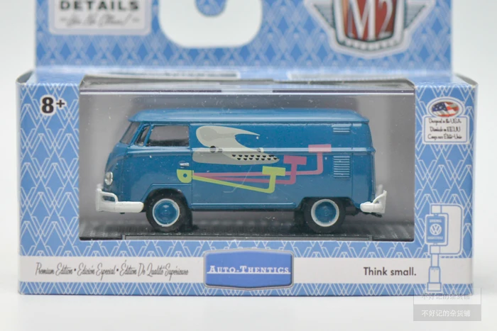 Машины M2 1:64 VW T1 автобус Фордс фургон коллекция металлическая модель литья под
