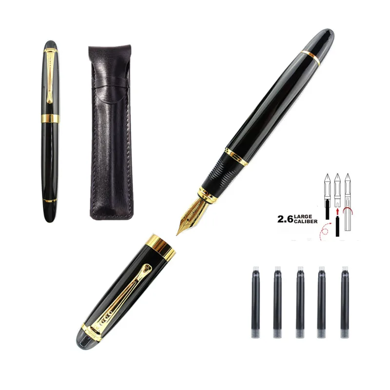 

Высокое качество Бизнес Офис школа студент канцелярские принадлежности перьевая ручка новая чернилами Шариковая ручка