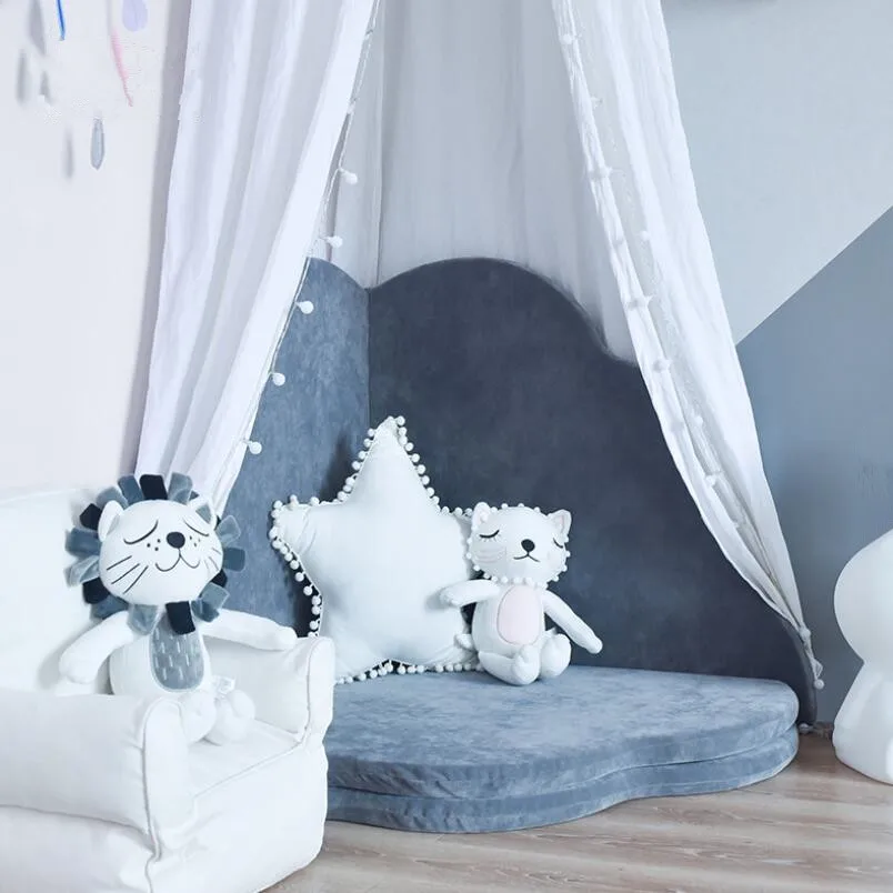 Детский игровой коврик, игрушки для детей, 4 лепестка INS, детский коврик пазл, развивающий коврик, ползающий тренажерный зал, складной детский ковер, украшение в детскую комнату