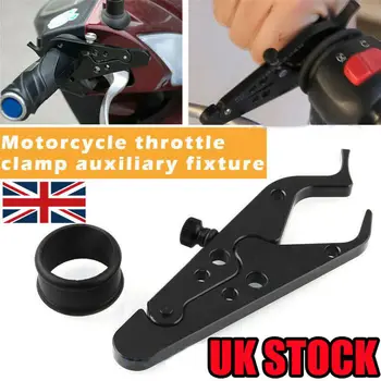 

UK Universal CNC Motorcycle Cruise Control Throttle Lock Assist Retainer Grip S