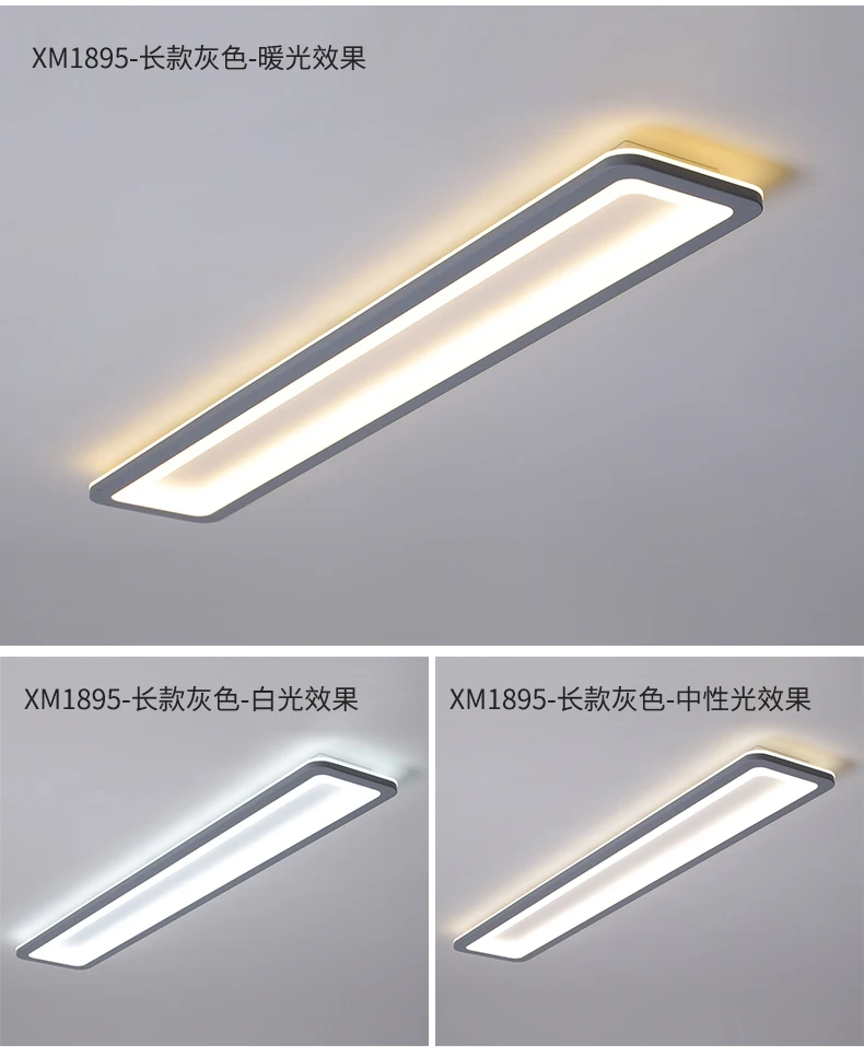Dragonscence Modern Led Ceiling Lights For Bedroom Kitchen aisle Lights Plexiglass Long Strip Ceiling lamp lighting fixtures