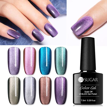 

UR SUGAR 5D Magnetic Gel Nail Polish Cat Eye Effect UV Gel Varnish Soak Off UV LED Gel Nail Art Varnish Nail Art