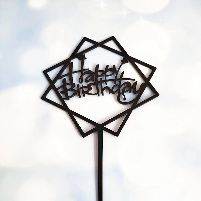 Акриловая выпечка искусственное украшение для вечеринки 1 шт. новое на день