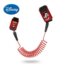 Дисней анти-потеря запястье ссылка малыш поводок безопасности жгут дети на открытом воздухе прогулки Ручной ремень веревка с замком безопасности ходунки