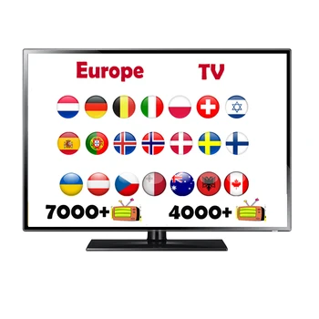 

Android TV box IP TV M3U Europe Netherlands Belgium Spain Portugal Belgium TV for Smart tv M3U MAG