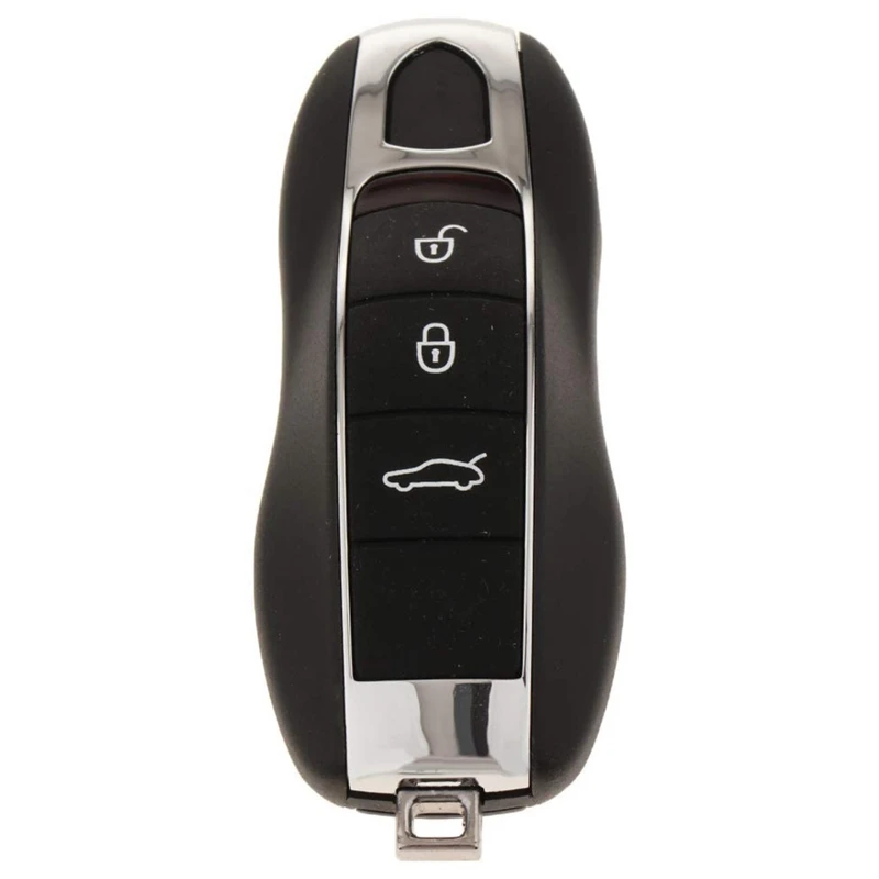 

3 Buttons Half Smart Remote Key Case for Panamera Macan Cayman 911 918 Spyder Cayenne Car Accessories