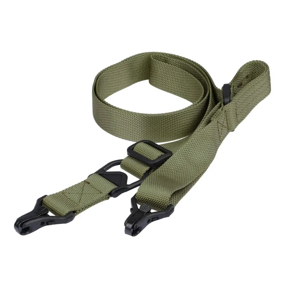 Army Green Страйкбол Тактический Регулируемый 1/2 точечный пистолет MS3 Слинг для охотничье ружье WarGame MagPul Стиль Логотип Srtap Пейнтбол Аксессуар - Цвет: Army Green