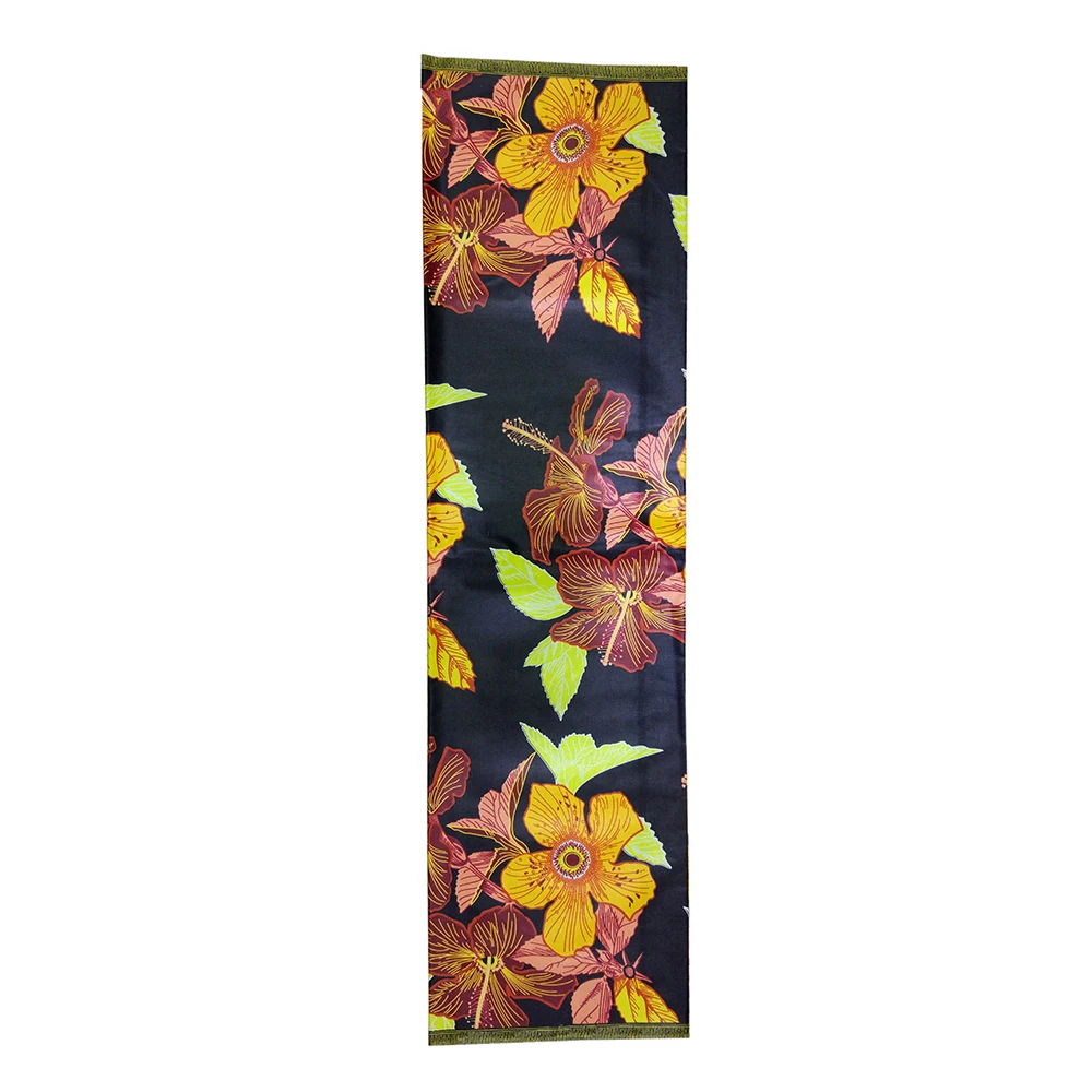 African Ankara Nigeria Guaranteed Veritable Dutch Wax Flower Printed Cotton Fabric For African Dashiki Clothing 6 Yards