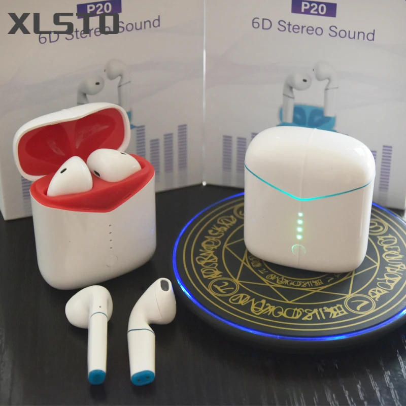 P20 TWS Bluetooth 5 0 наушники беспроводные с микрофоном Pop Up Freebuds Pro для huawei iPhone Redmi pk i80 i200